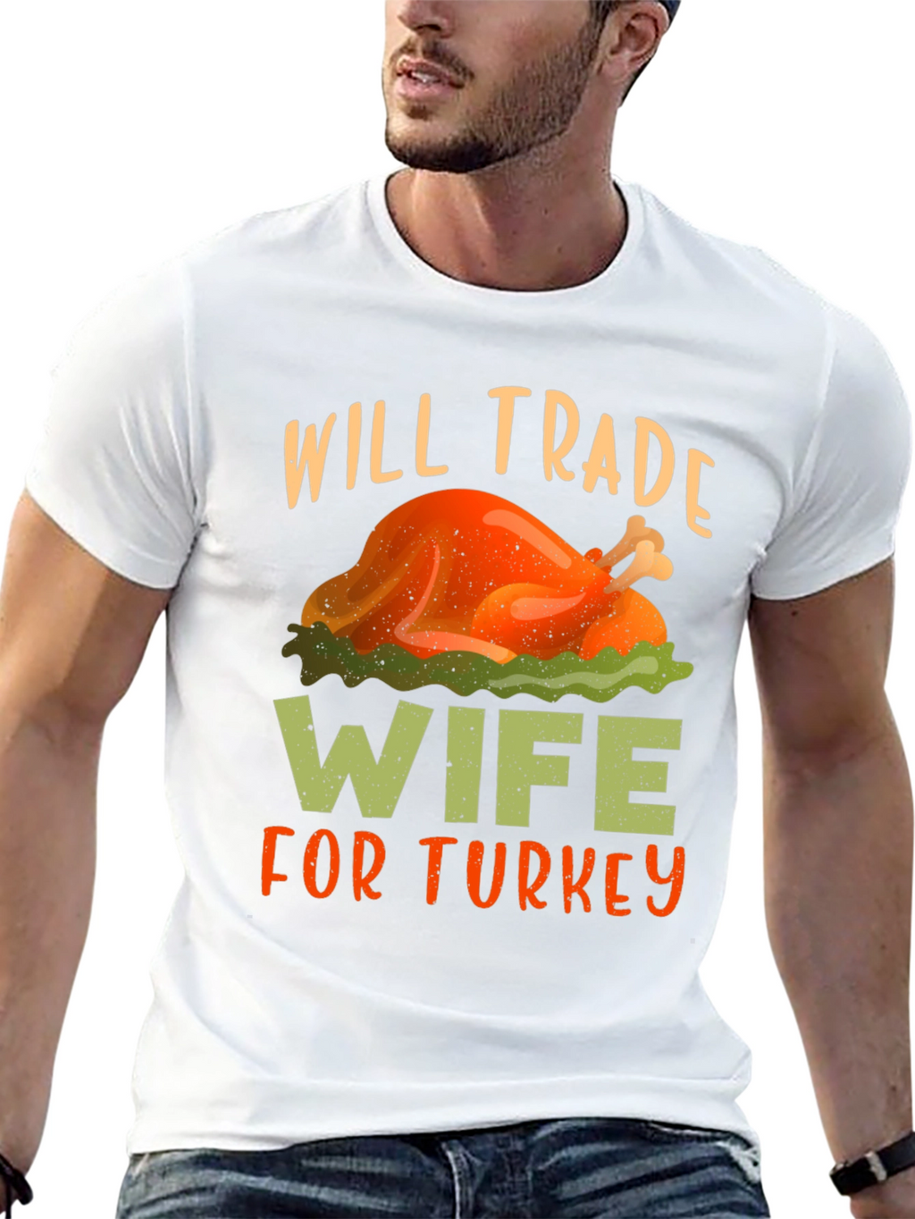Will Trade Wife For Turkey Thanksgiving T-Shirt