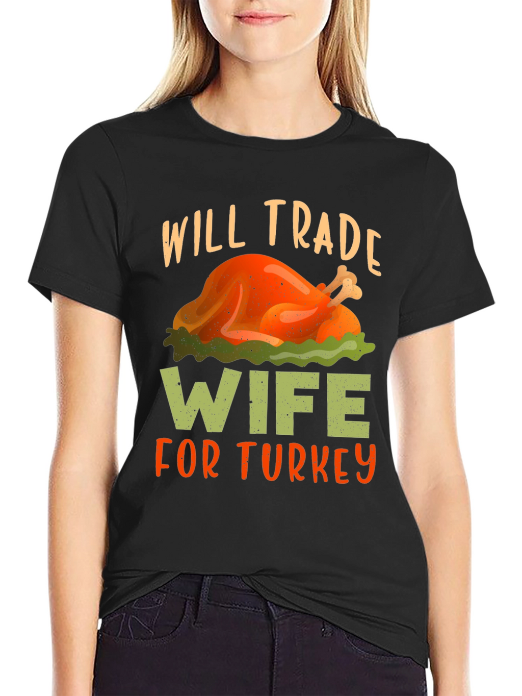 Will Trade Wife For Turkey Thanksgiving T-Shirt