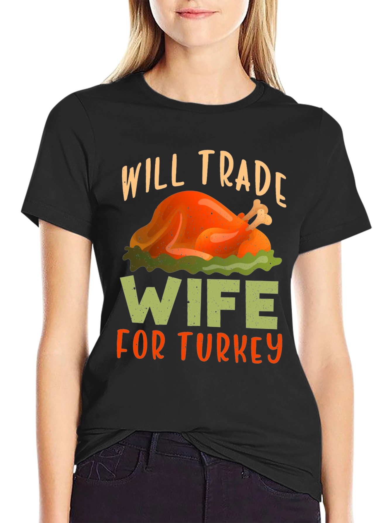Will Trade Wife For Turkey Thanksgiving T-Shirt