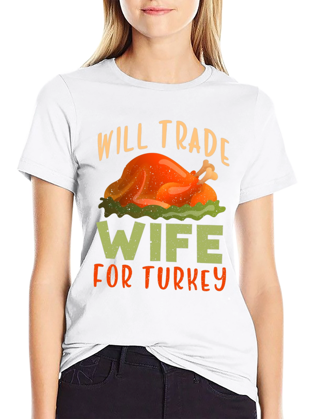 Will Trade Wife For Turkey Thanksgiving T-Shirt