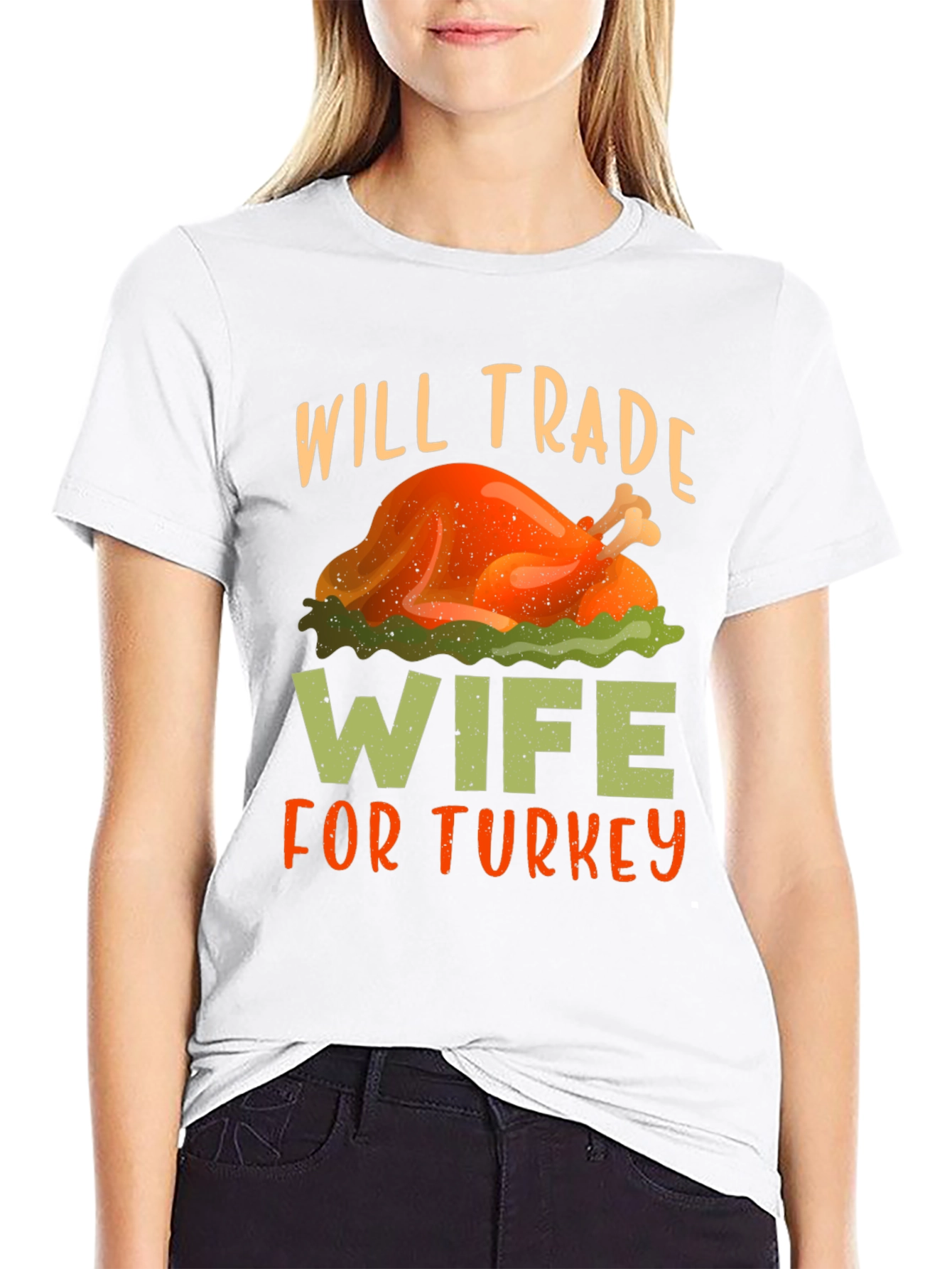 Will Trade Wife For Turkey Thanksgiving T-Shirt
