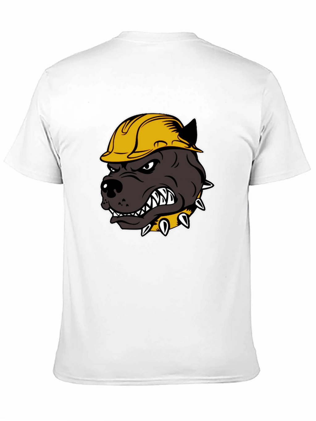 Construction Dog T-Shirt - Hard Hat Pitbull