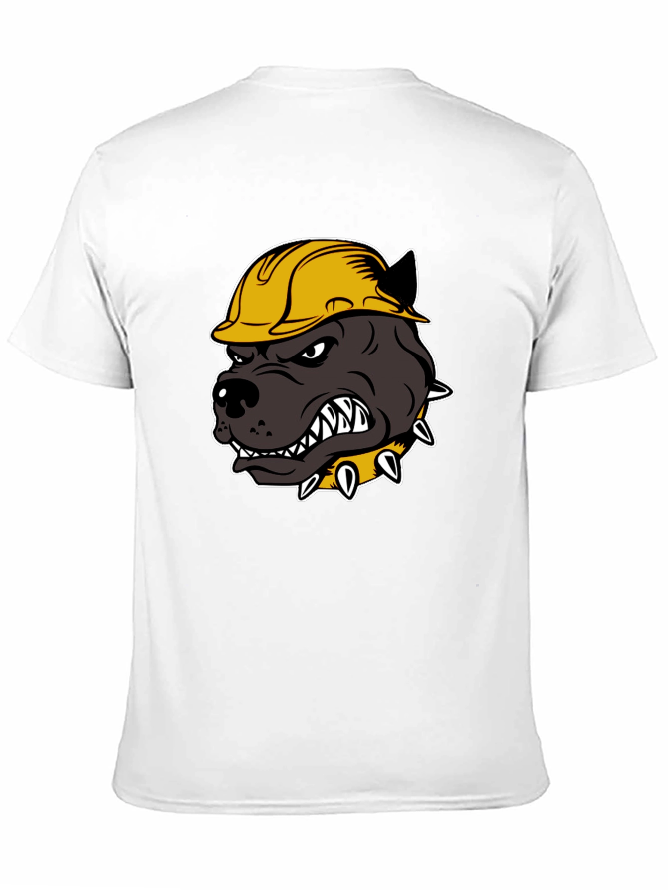 Construction Dog T-Shirt - Hard Hat Pitbull