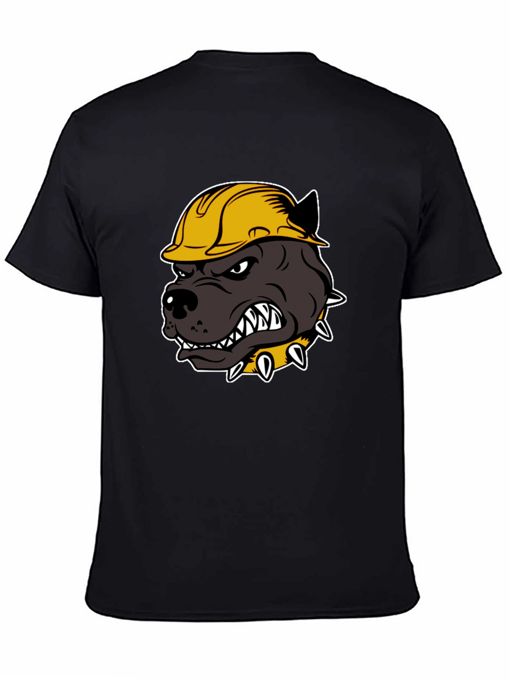 Construction Dog T-Shirt - Hard Hat Pitbull