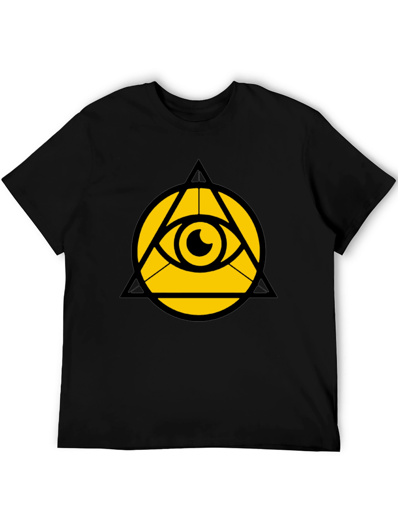 Eye of Providence Graphic Tee - Illuminati Symbol Shirt