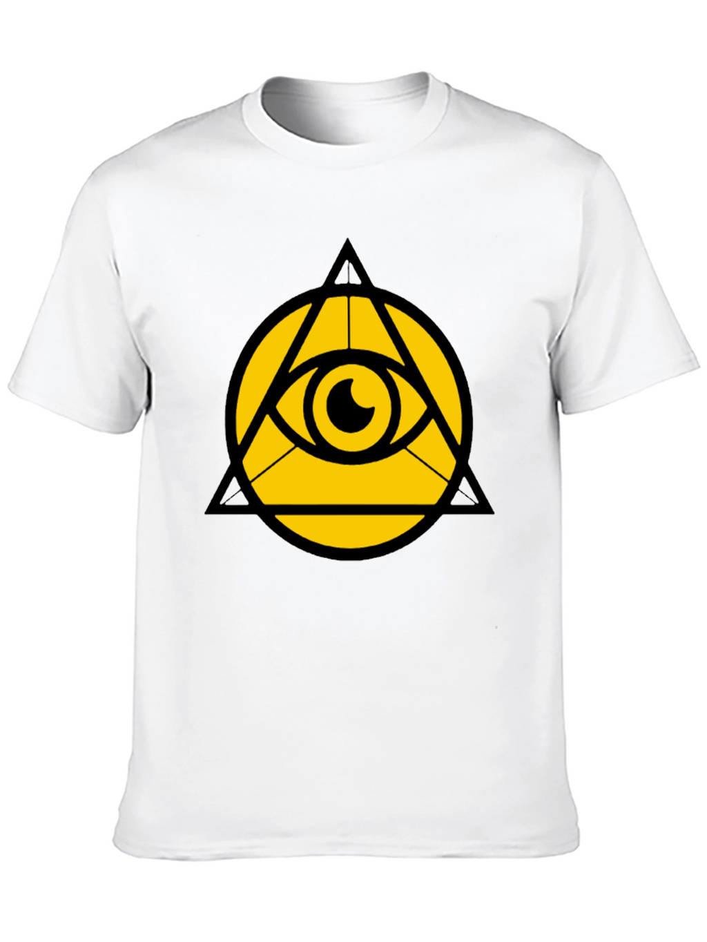 Eye of Providence Graphic Tee - Illuminati Symbol Shirt