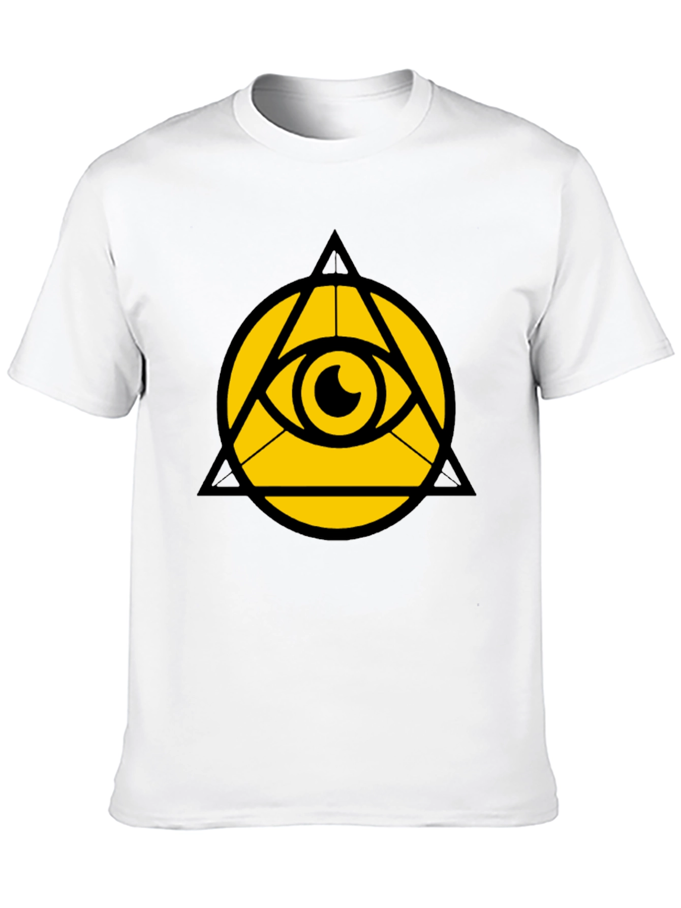Eye of Providence Graphic Tee - Illuminati Symbol Shirt