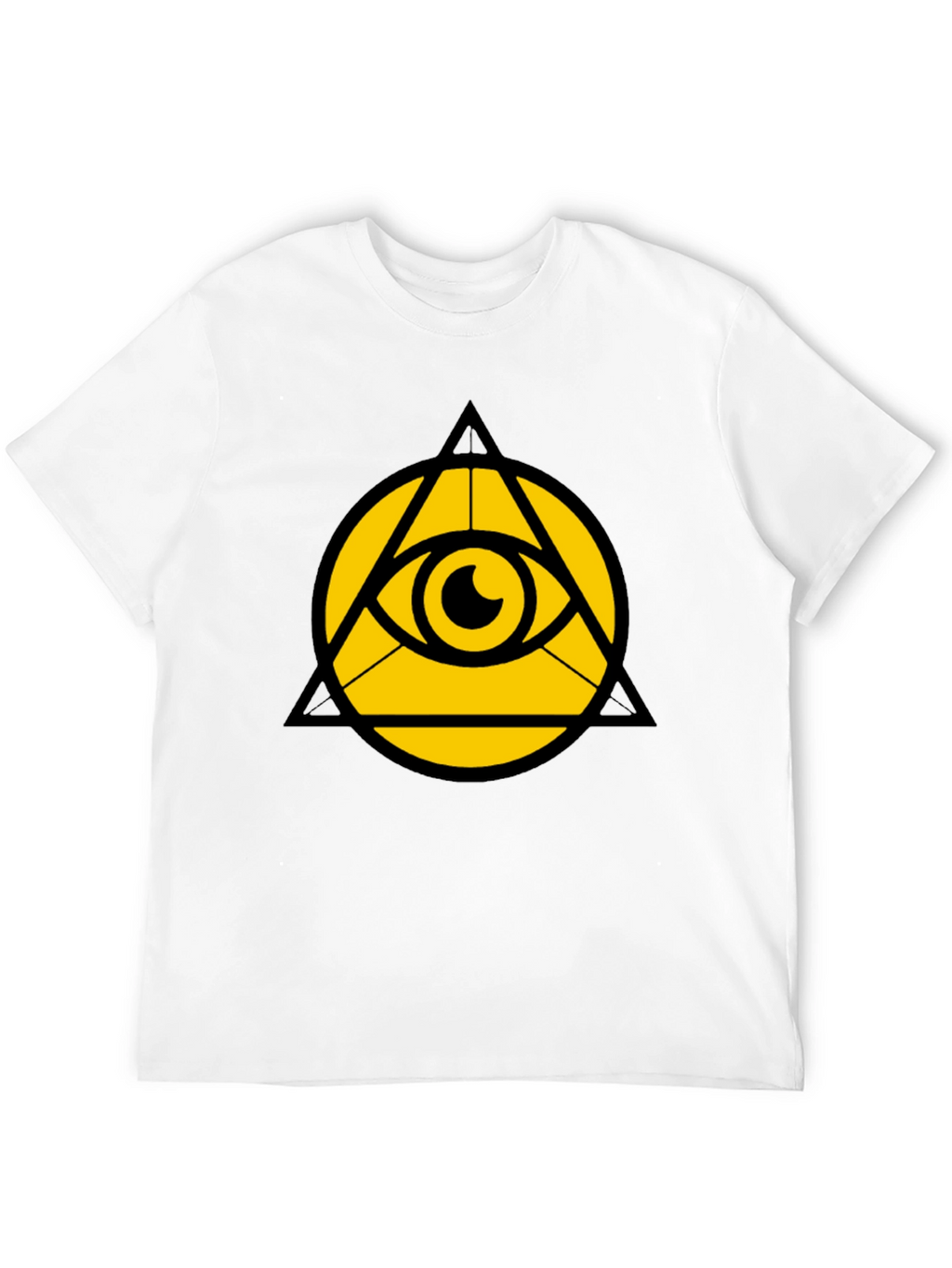 Eye of Providence Graphic Tee - Illuminati Symbol Shirt