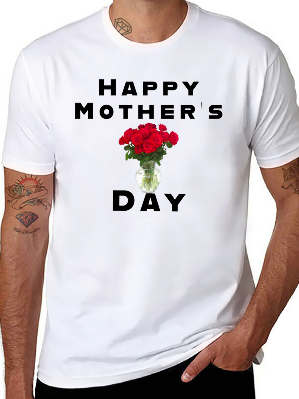 Happy Mothers Day Roses T-Shirt