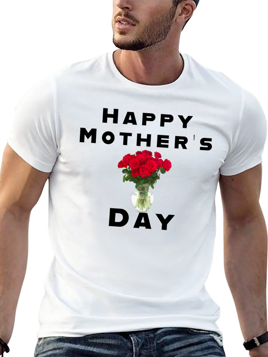 Happy Mothers Day Roses T-Shirt
