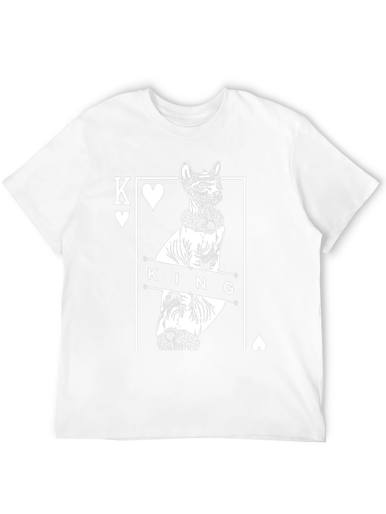 King Cat T-Shirt - Unique Graphic Tee