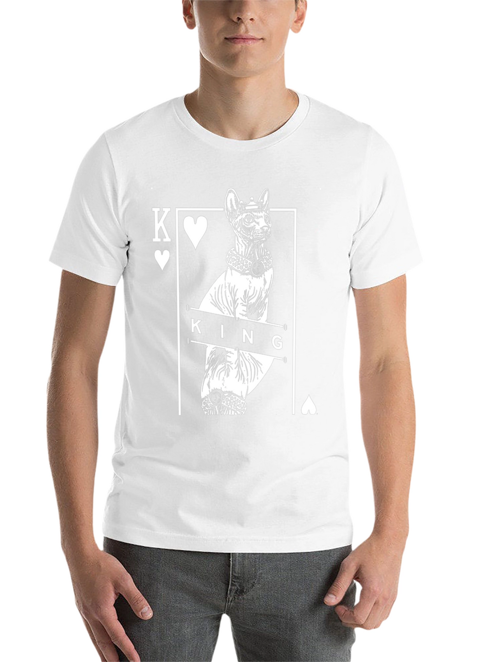 King Cat T-Shirt - Unique Graphic Tee
