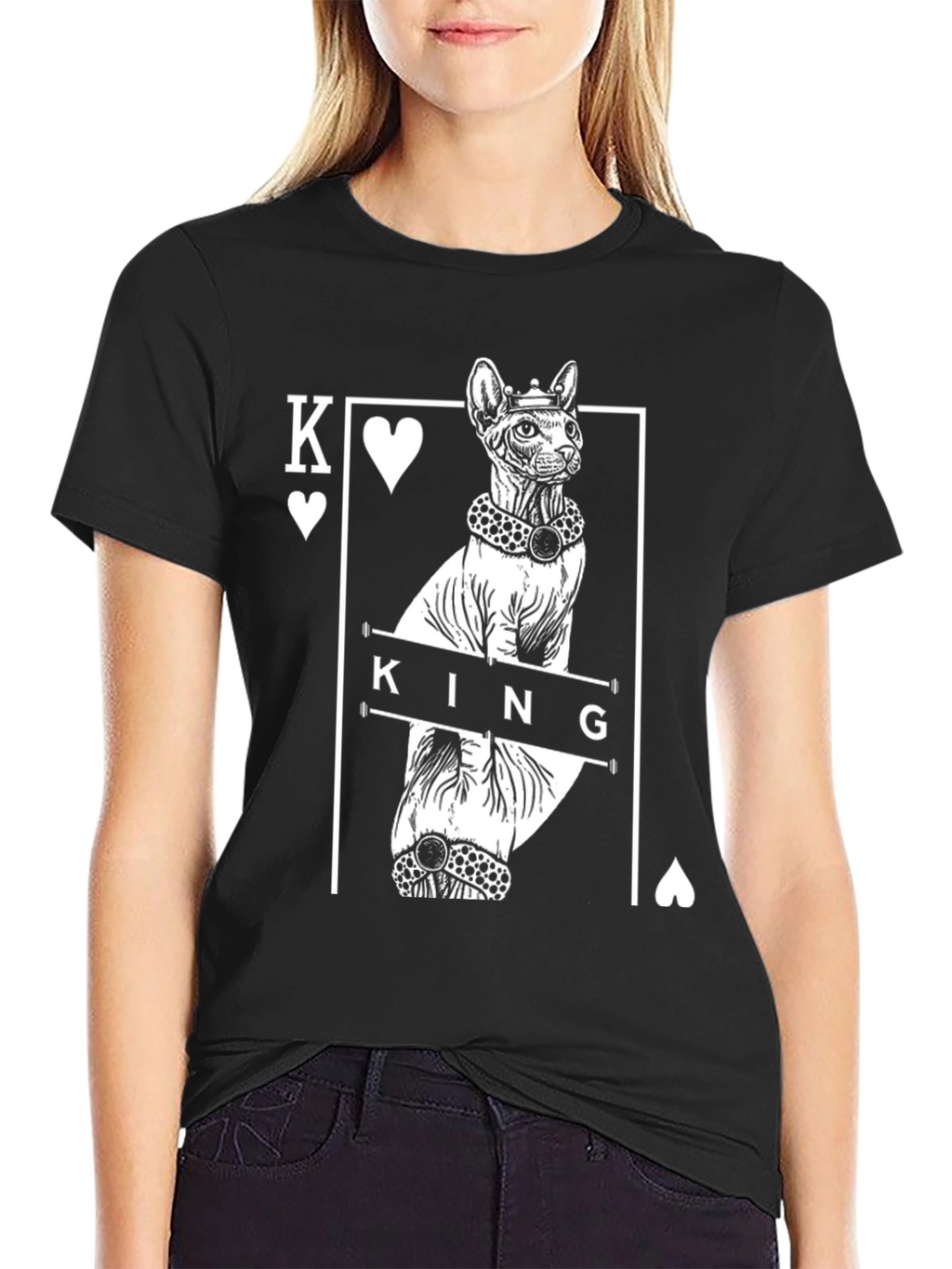 King Cat T-Shirt - Unique Graphic Tee