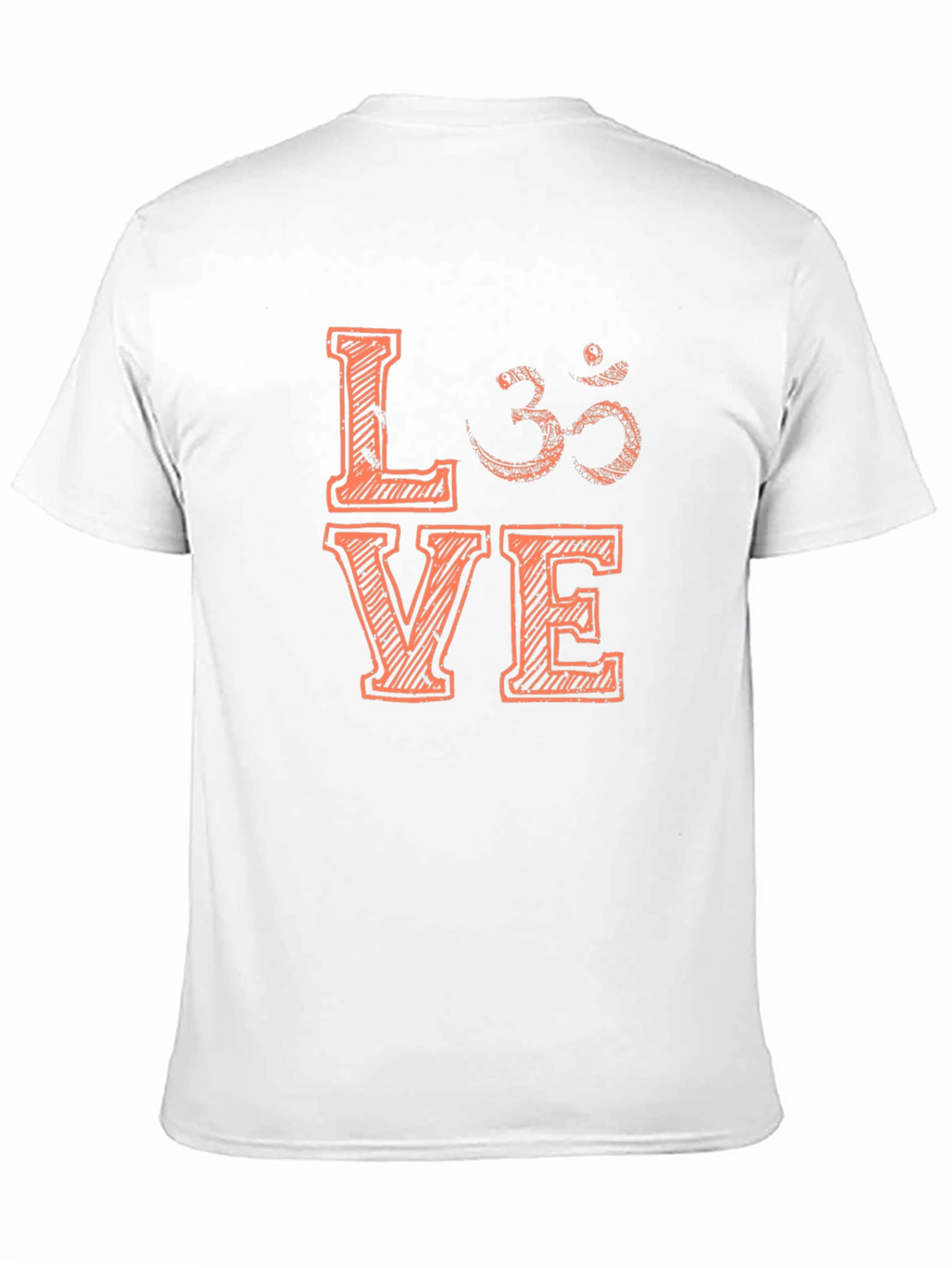 Love Om Symbol Graphic T-Shirt - Yoga Meditation Tee