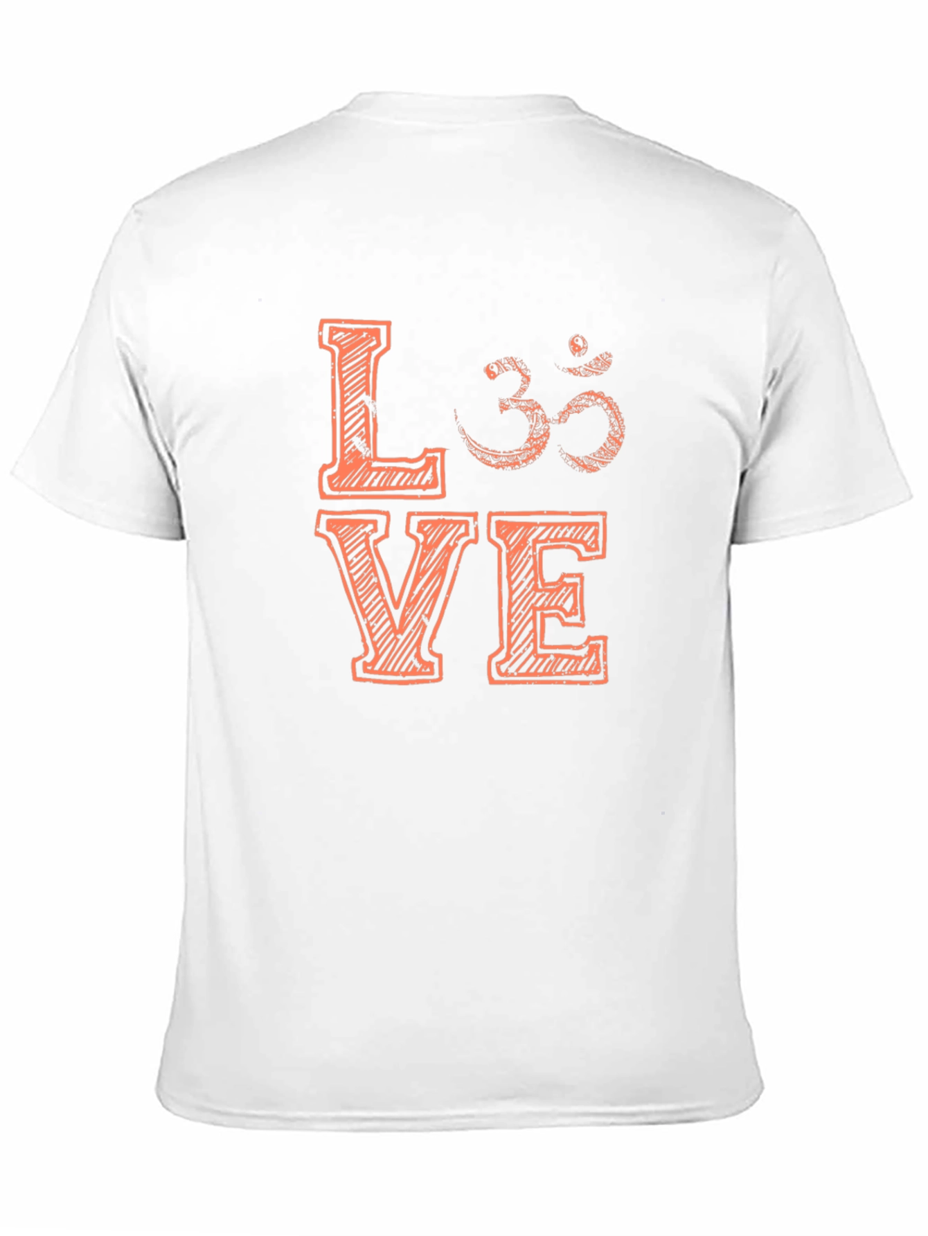 Love Om Symbol Graphic T-Shirt - Yoga Meditation Tee