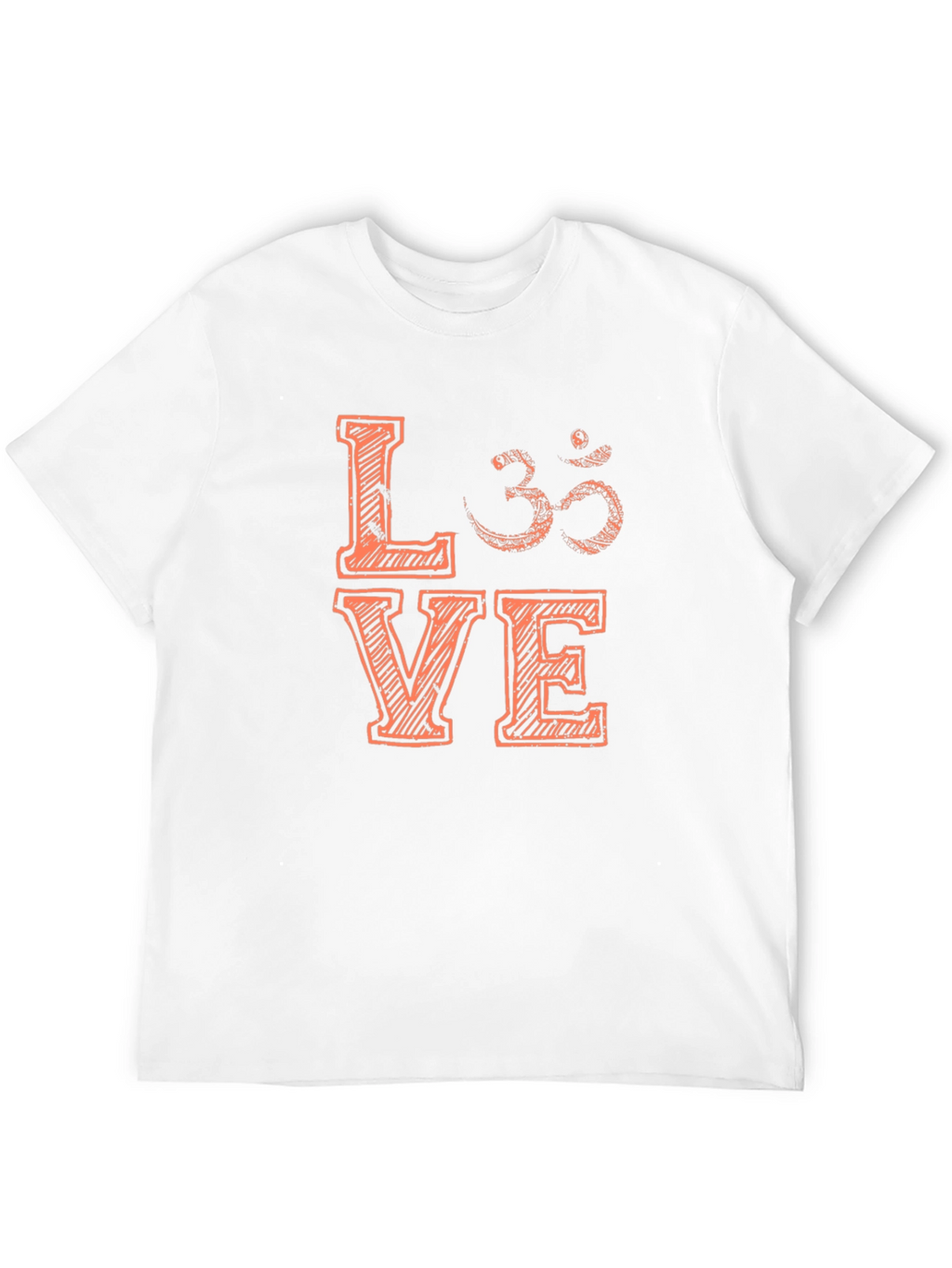 Love Om Symbol Graphic T-Shirt - Yoga Meditation Tee