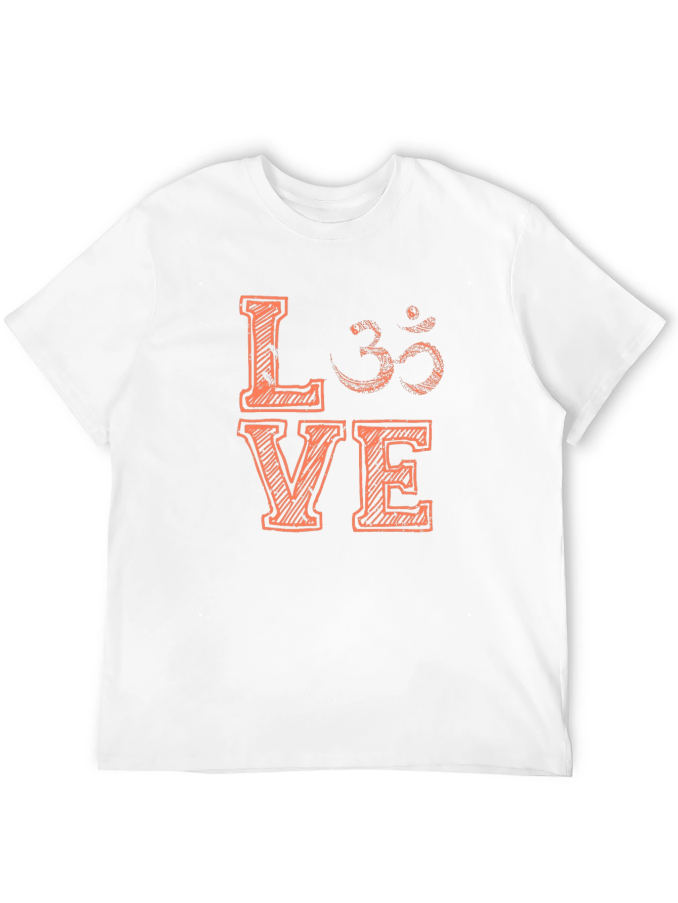 Love Om Symbol Graphic T-Shirt - Yoga Meditation Tee