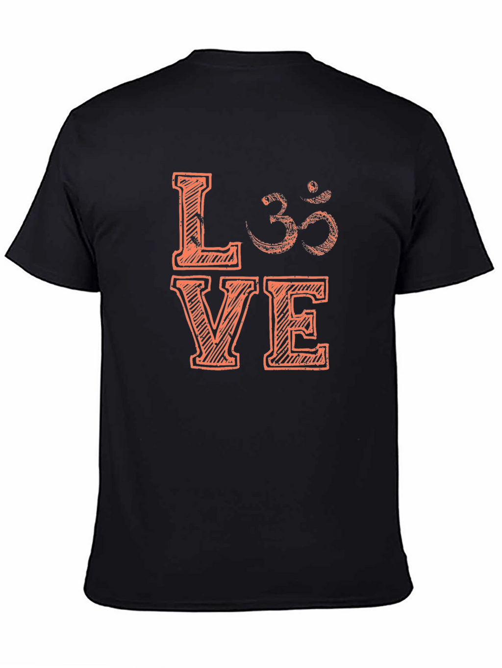 Love Om Symbol Graphic T-Shirt - Yoga Meditation Tee