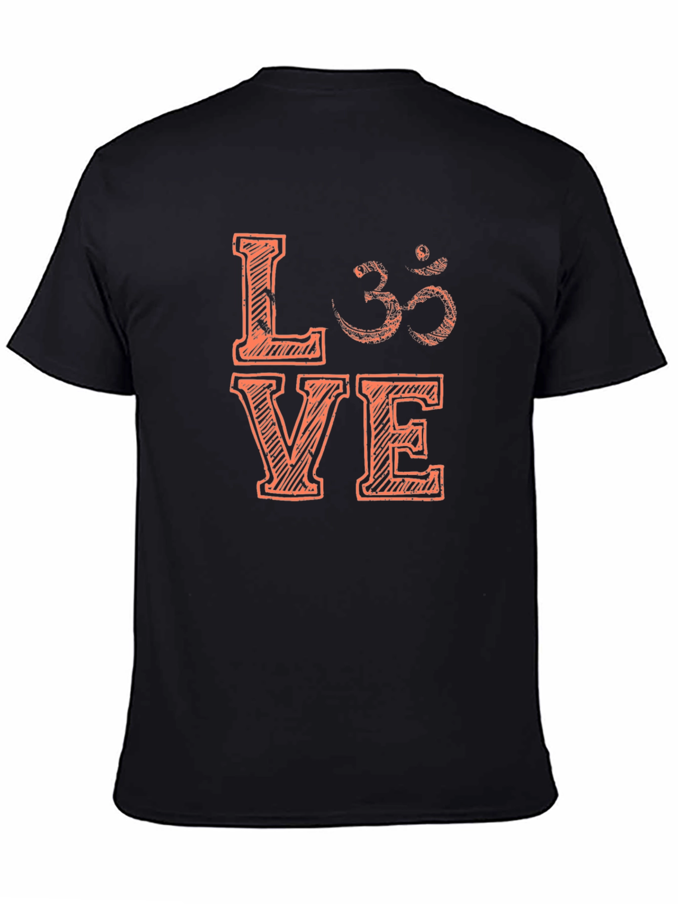 Love Om Symbol Graphic T-Shirt - Yoga Meditation Tee