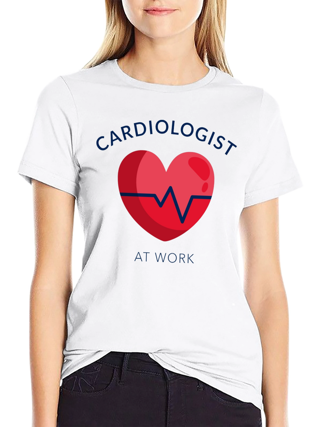 Cardiologist At Work Graphic T-Shirt