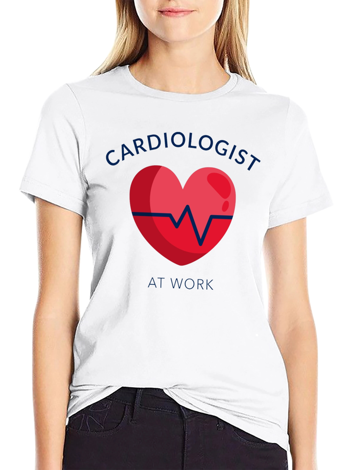 Cardiologist At Work Graphic T-Shirt