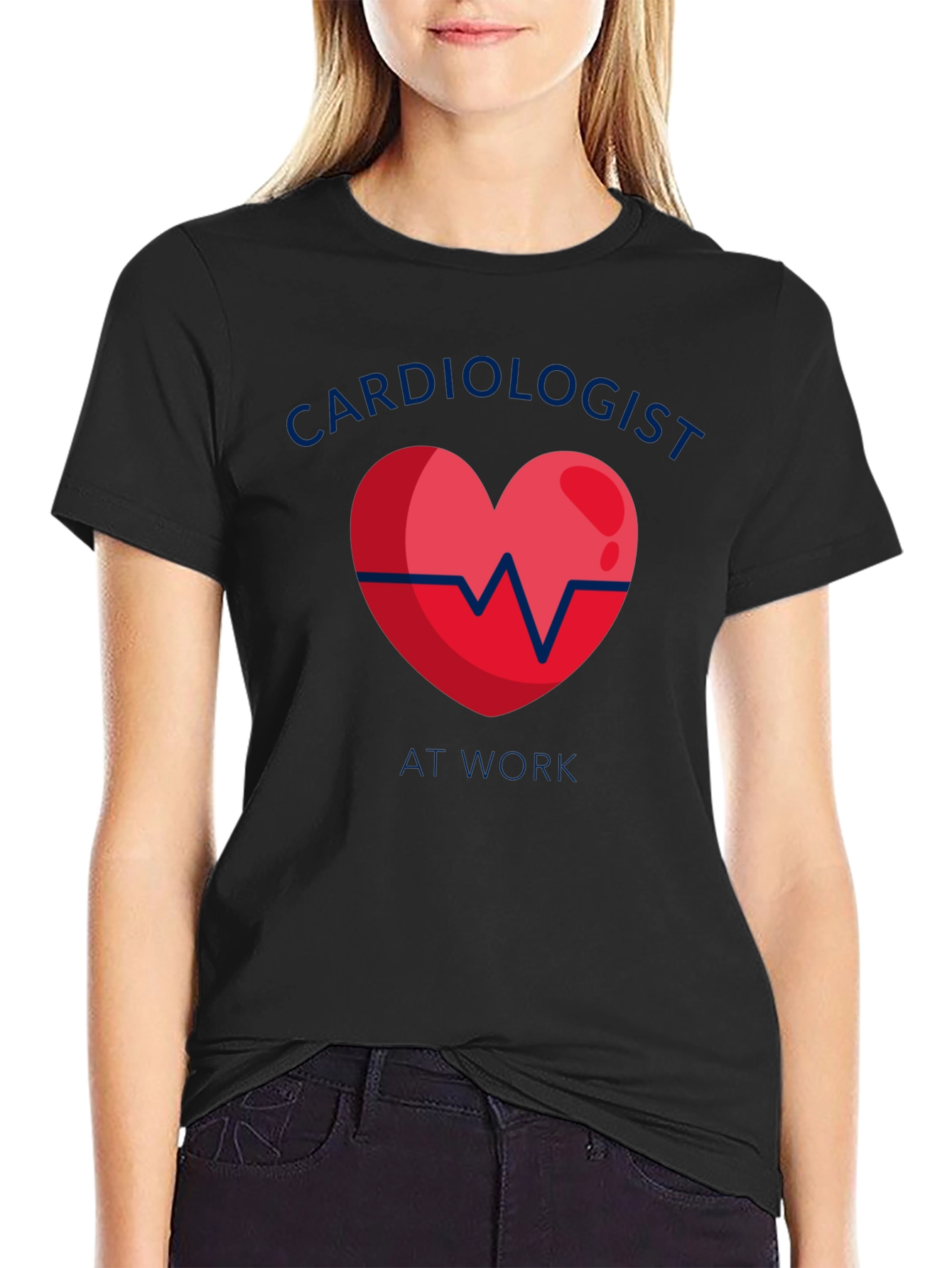 Cardiologist At Work Graphic T-Shirt