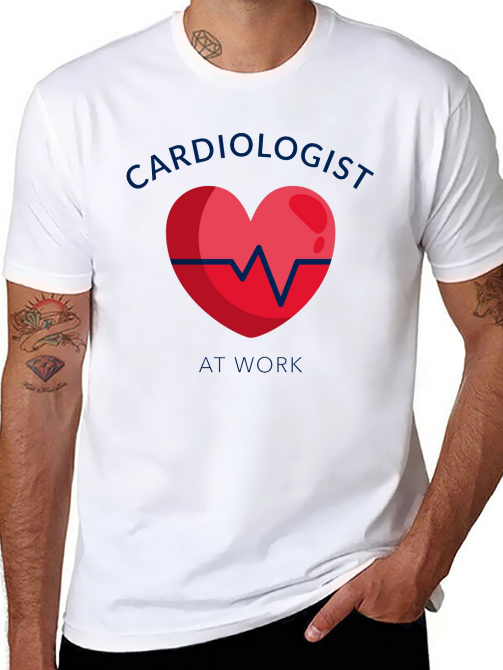 Cardiologist At Work Graphic T-Shirt