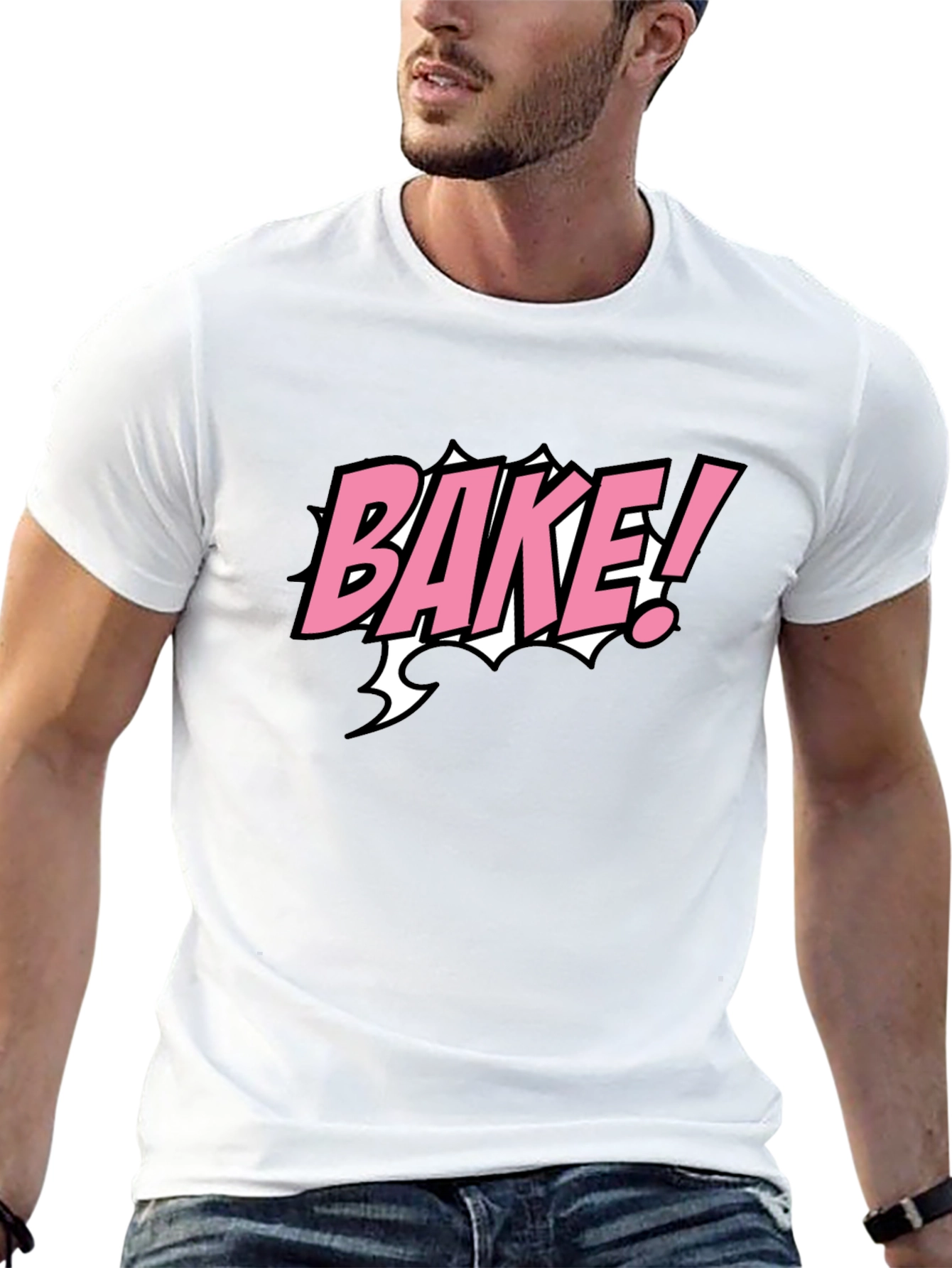 Bake! Graphic Tee - Cool T-Shirt for Bakers