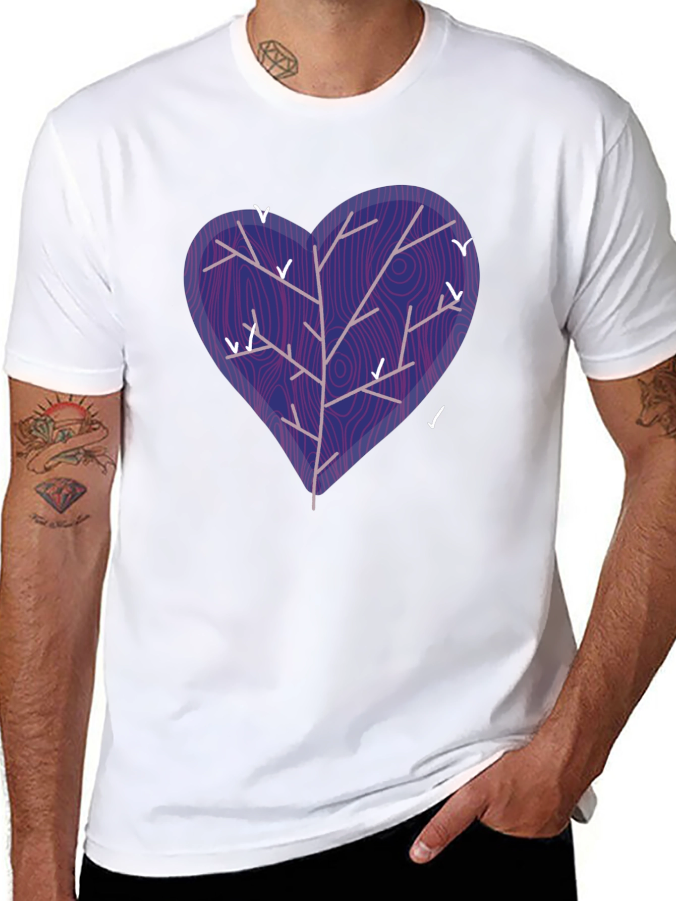 Heart Tree Graphic Tee