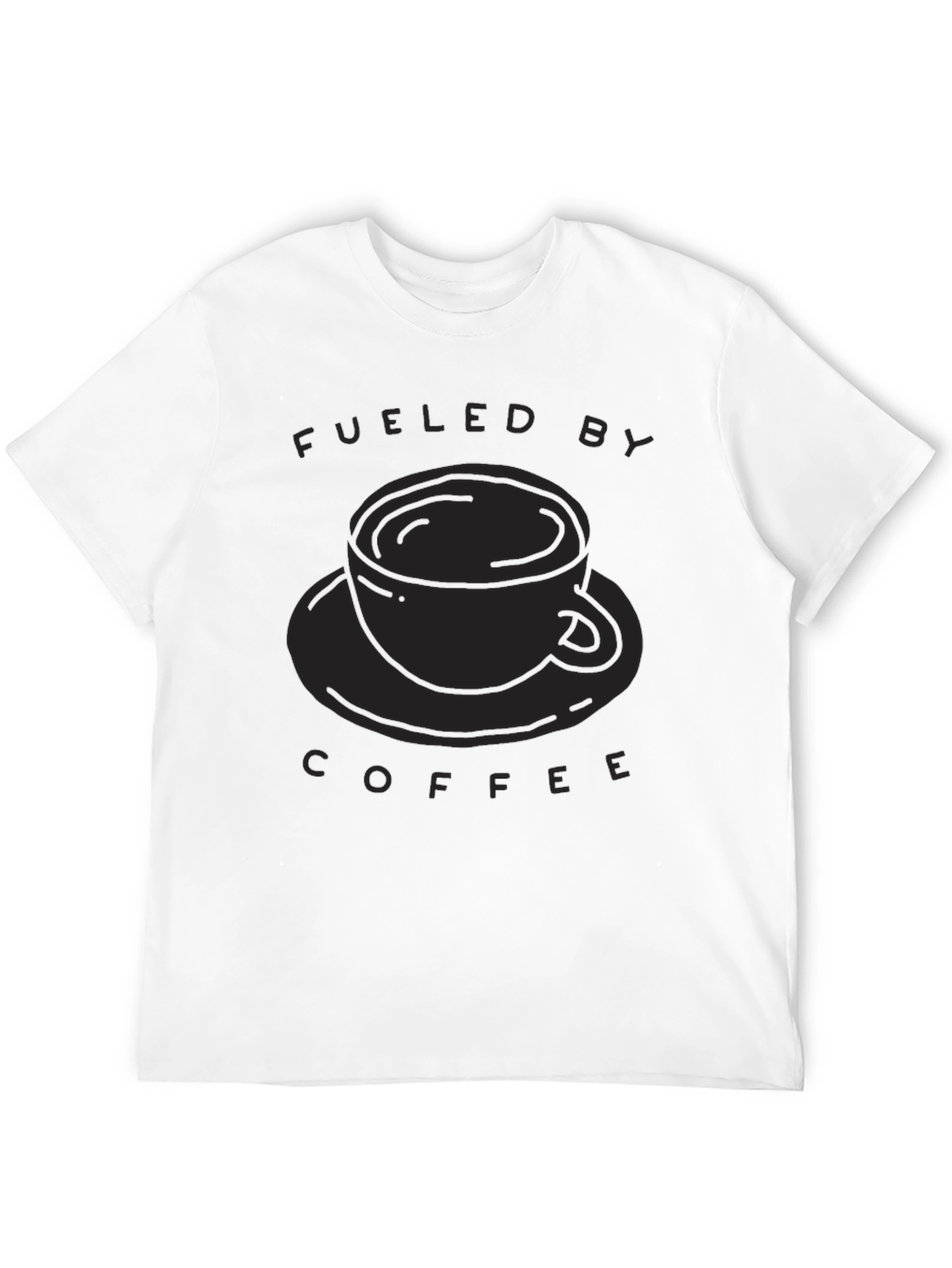 Fueled By Coffee T-Shirt - Black