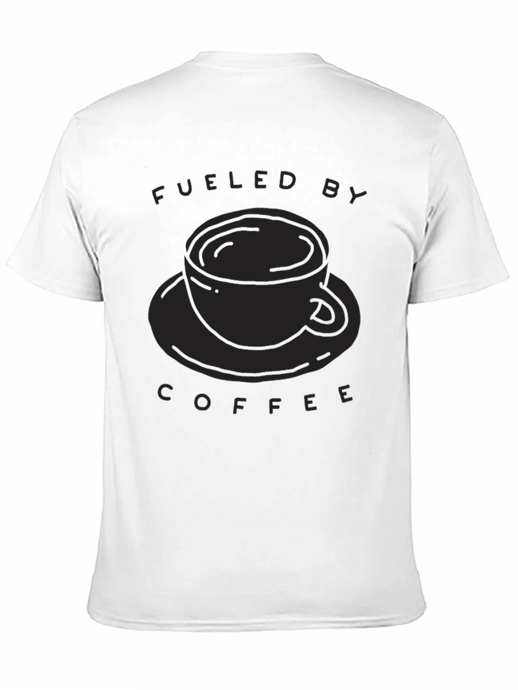 Fueled By Coffee T-Shirt - Black