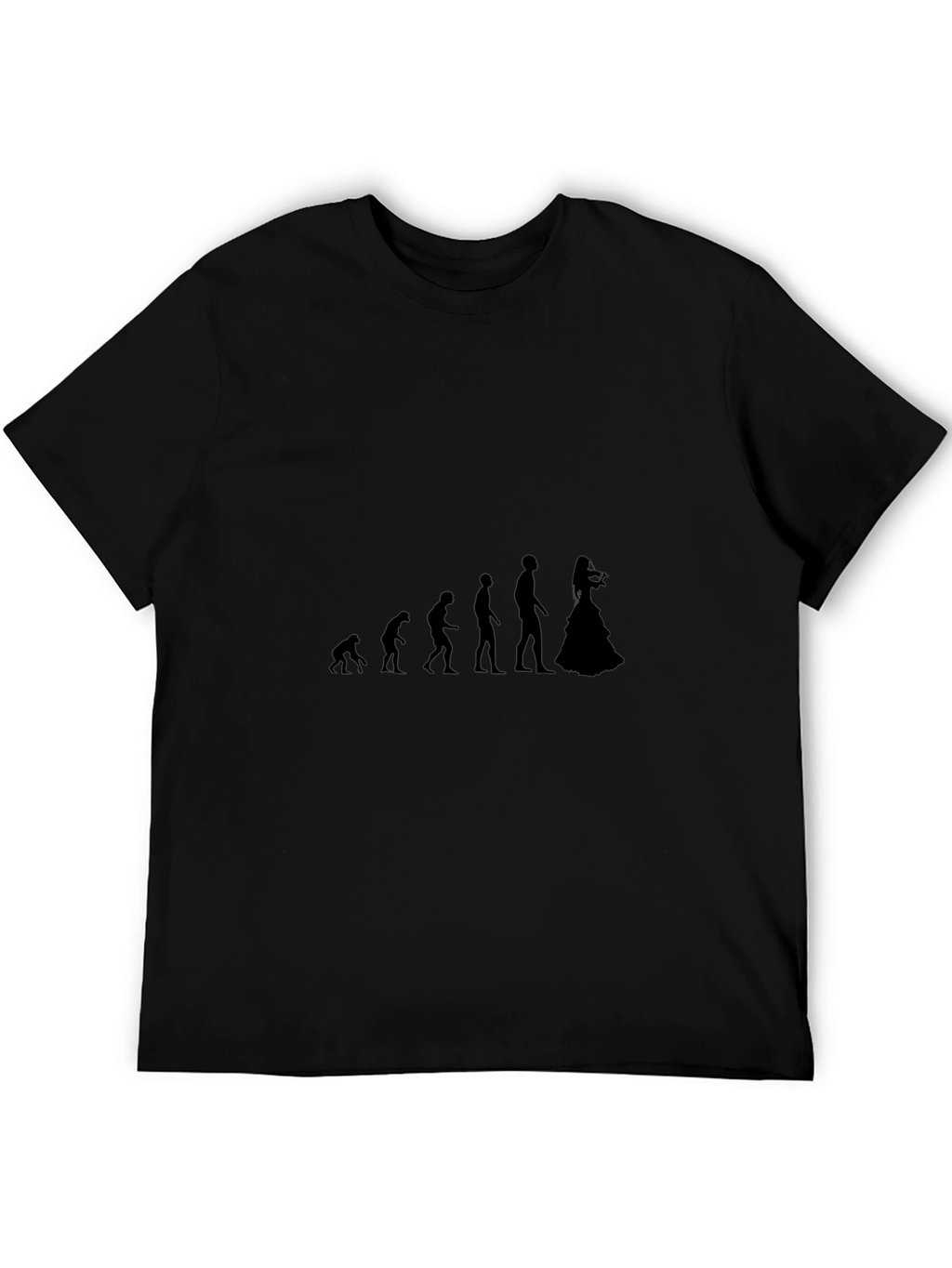 Evolution to Bride T-Shirt - Black