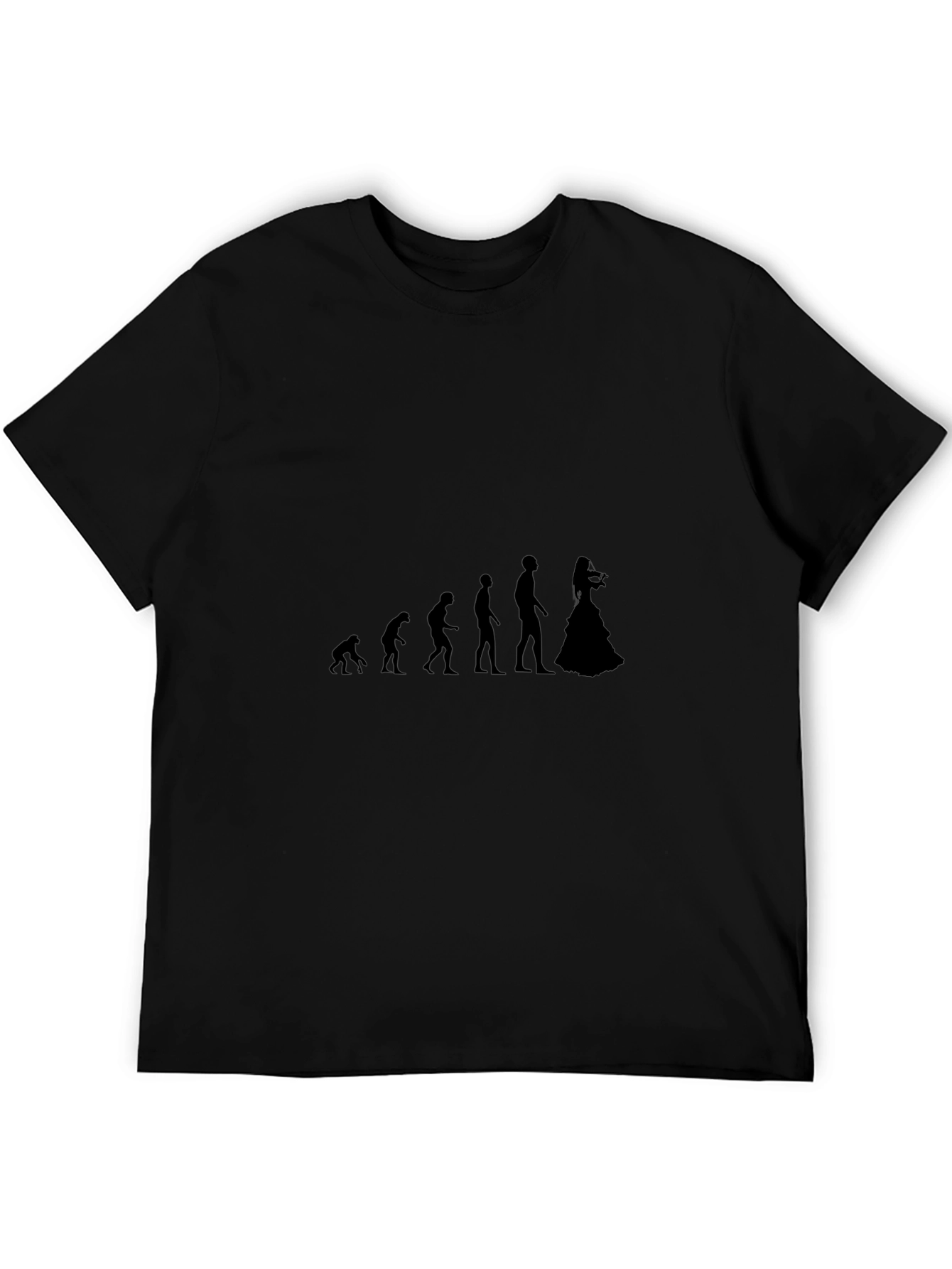 Evolution to Bride T-Shirt - Black