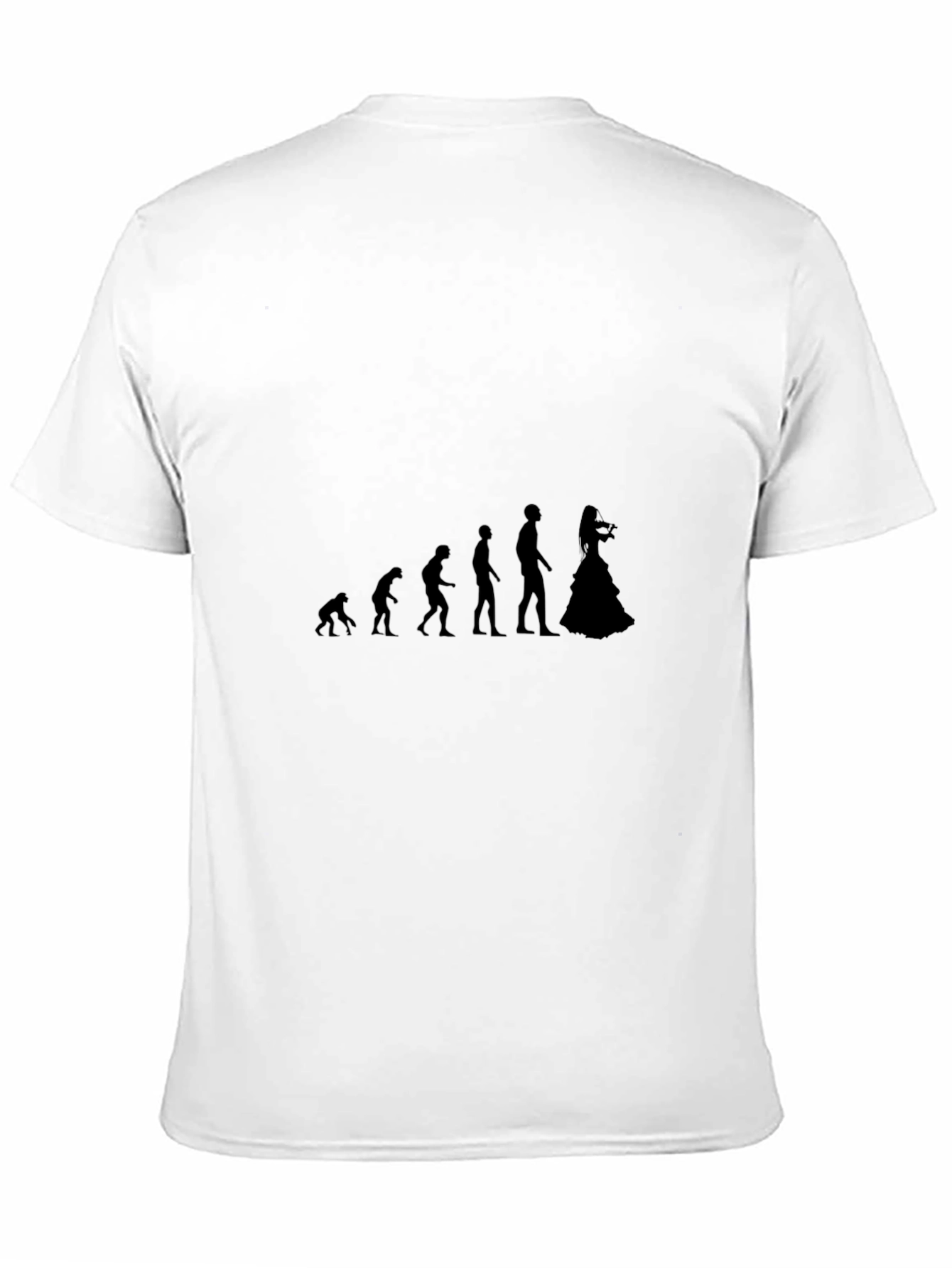 Evolution to Bride T-Shirt - Black
