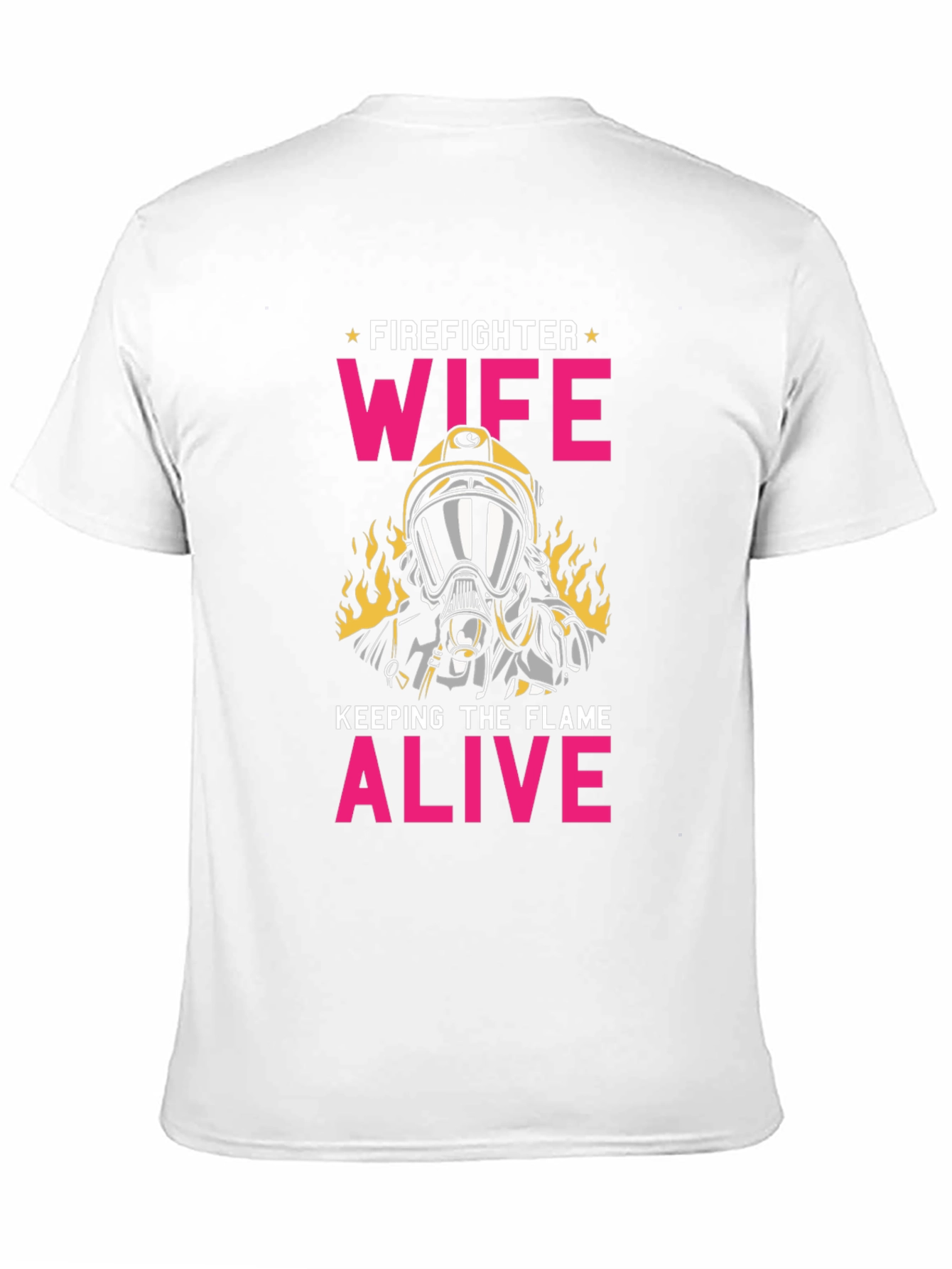 Firefighter Wife Graphic Tee - Keep the Flame Alive