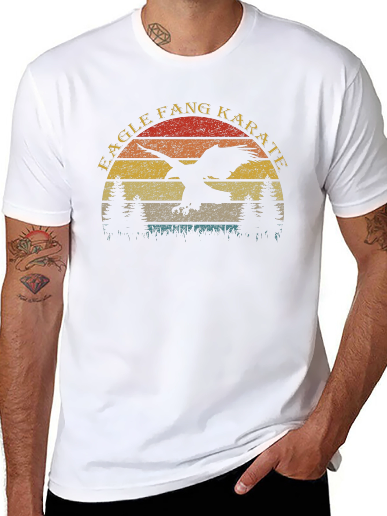 Eagle Fang Karate Retro T-Shirt