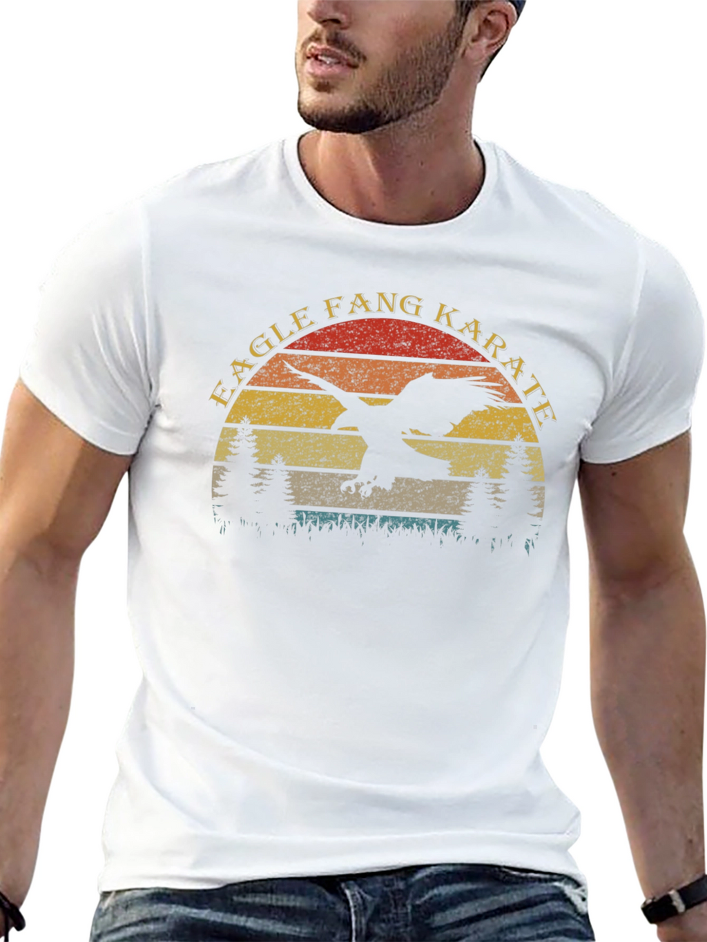 Eagle Fang Karate Retro T-Shirt