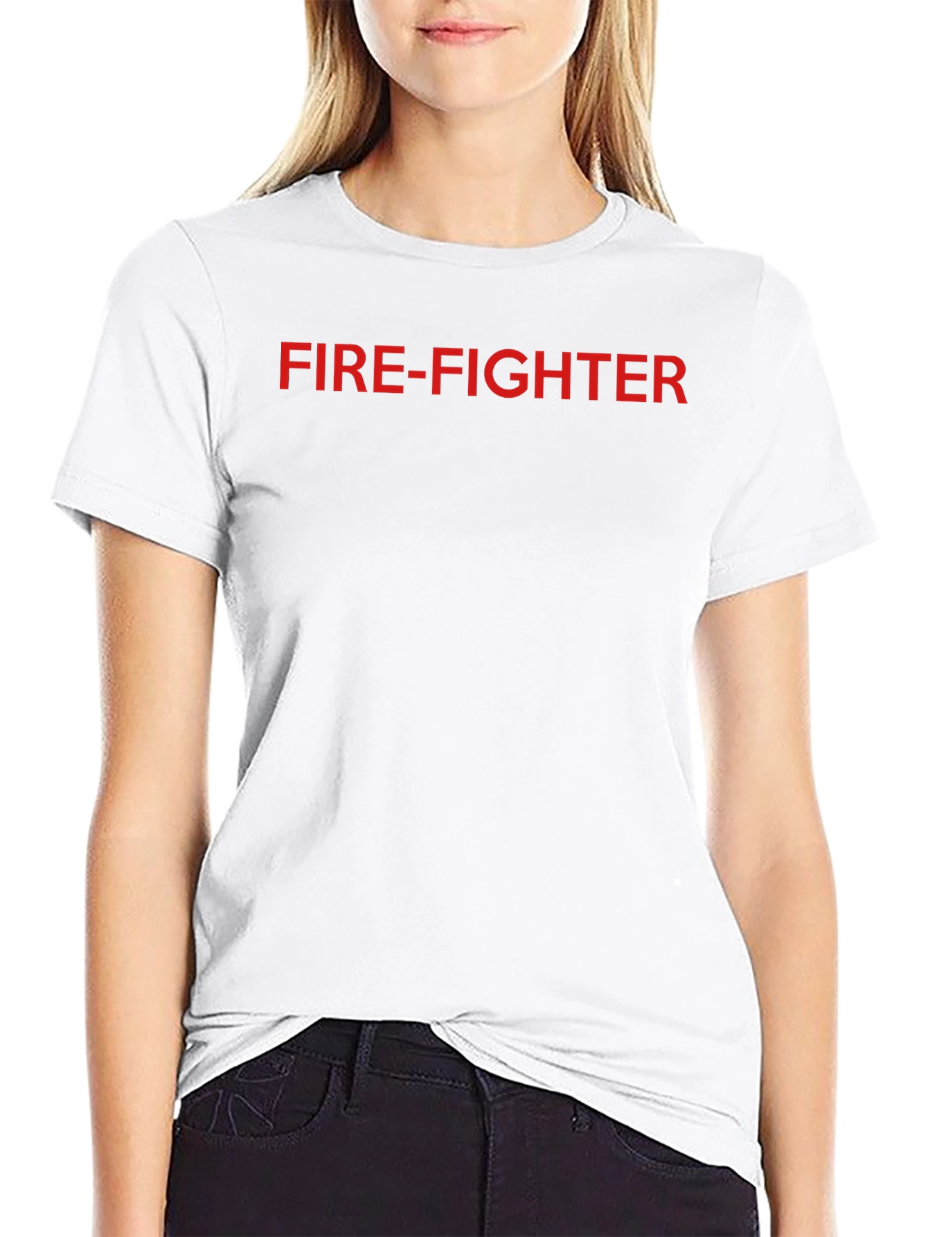 Fire-Fighter Graphic Tee - Heroic Design