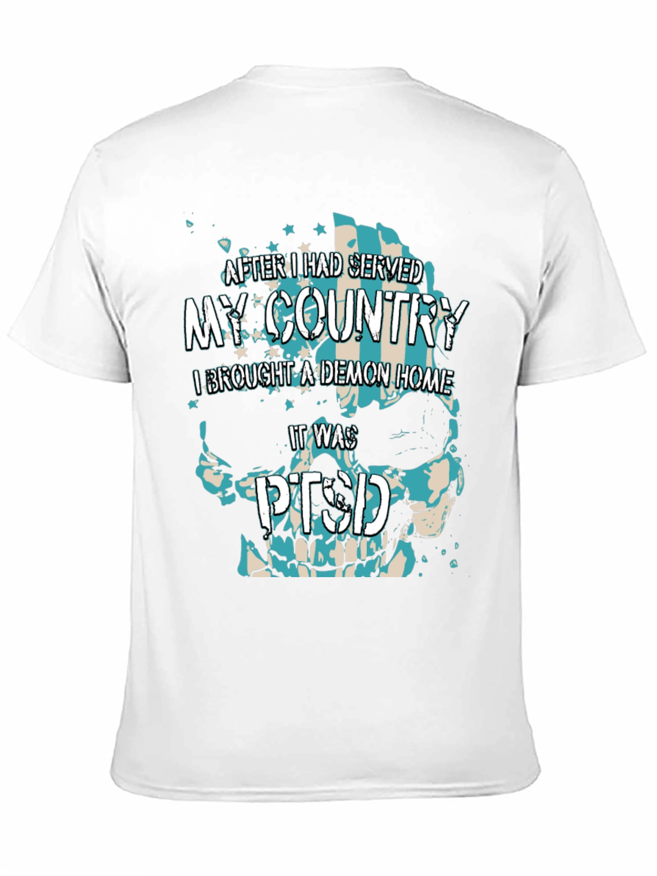 Patriotic PTSD Awareness T-Shirt