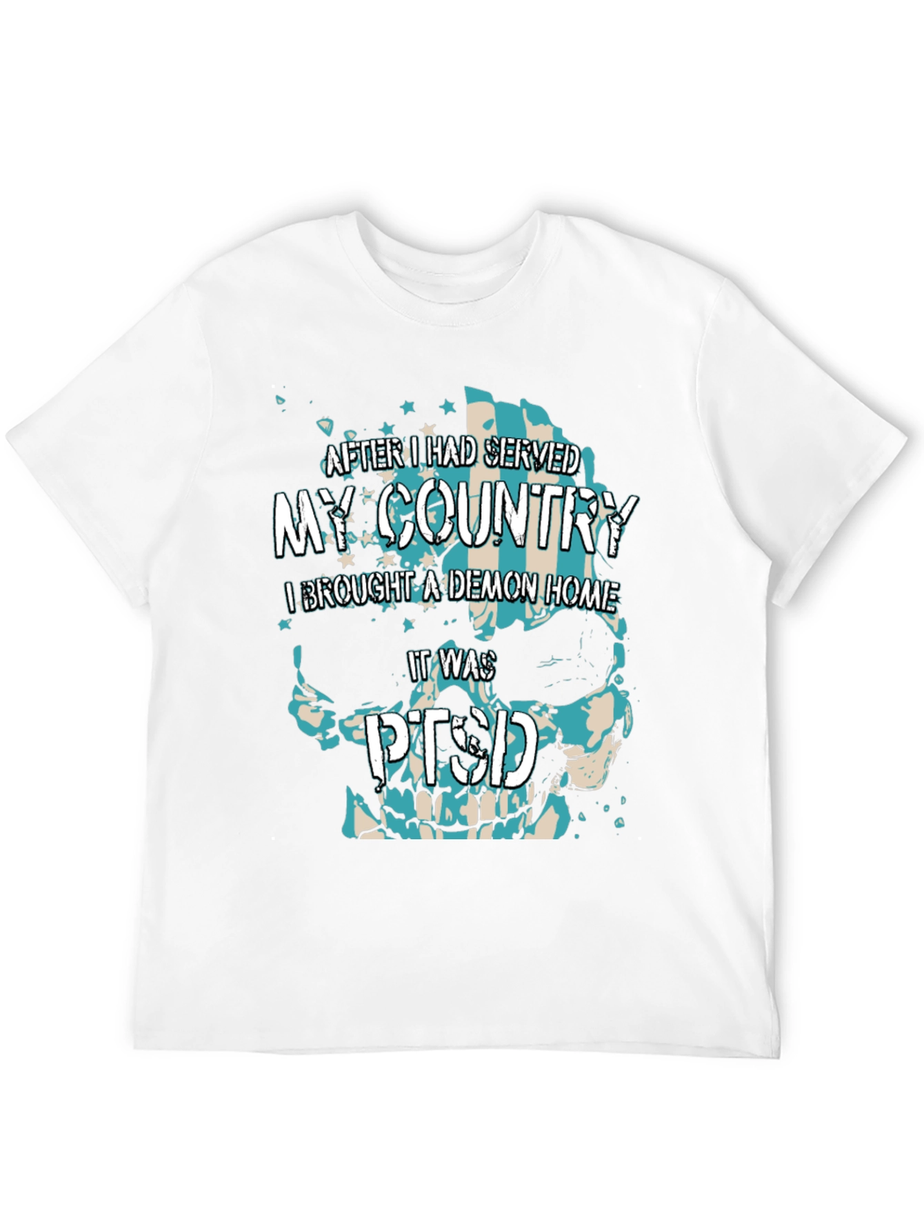 Patriotic PTSD Awareness T-Shirt