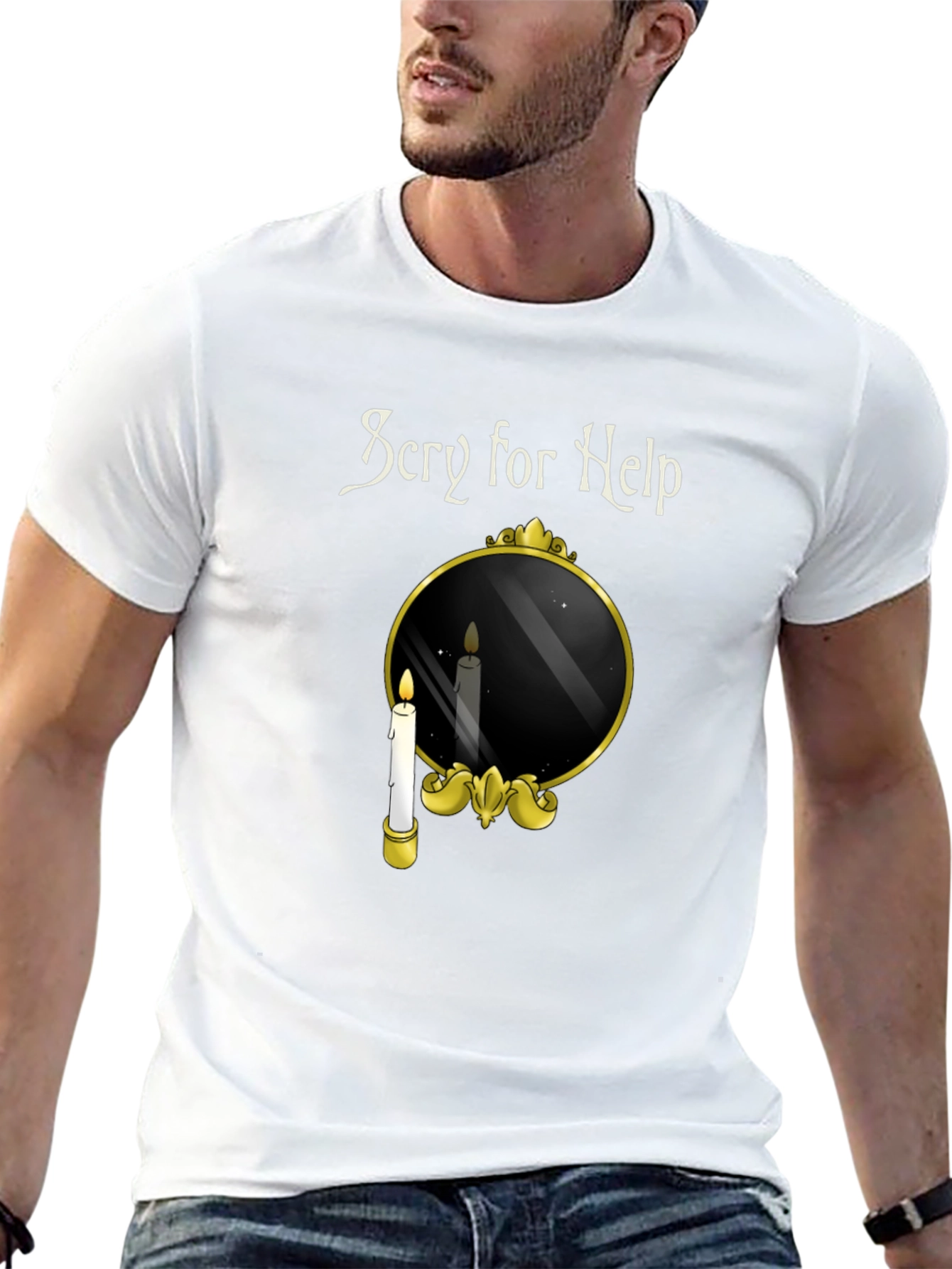 Scry for Help Graphic T-Shirt