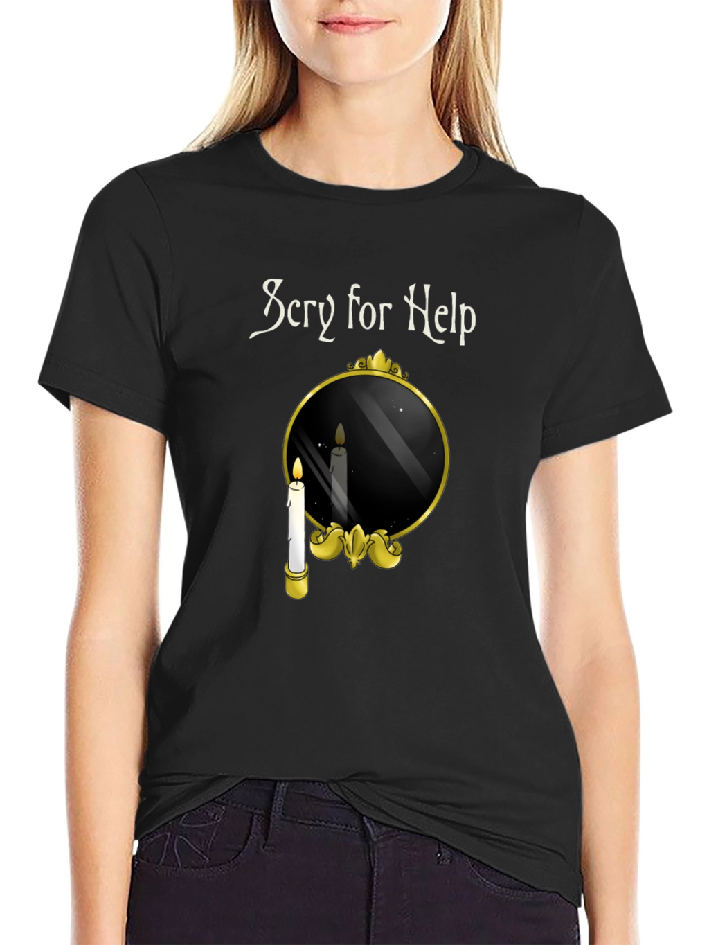 Scry for Help Graphic T-Shirt