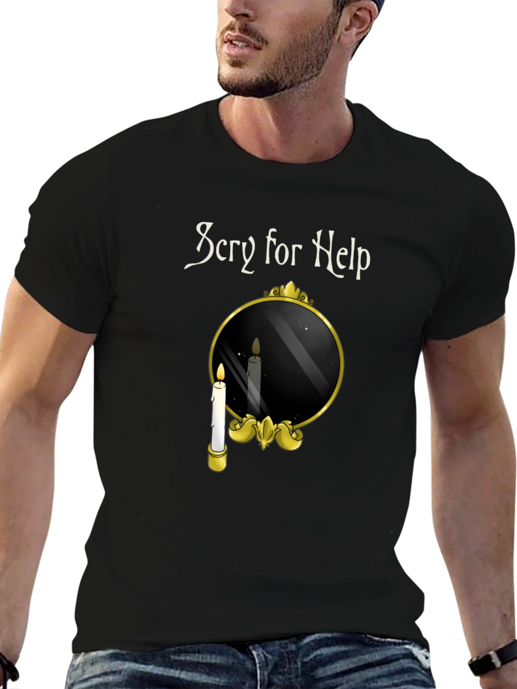 Scry for Help Graphic T-Shirt
