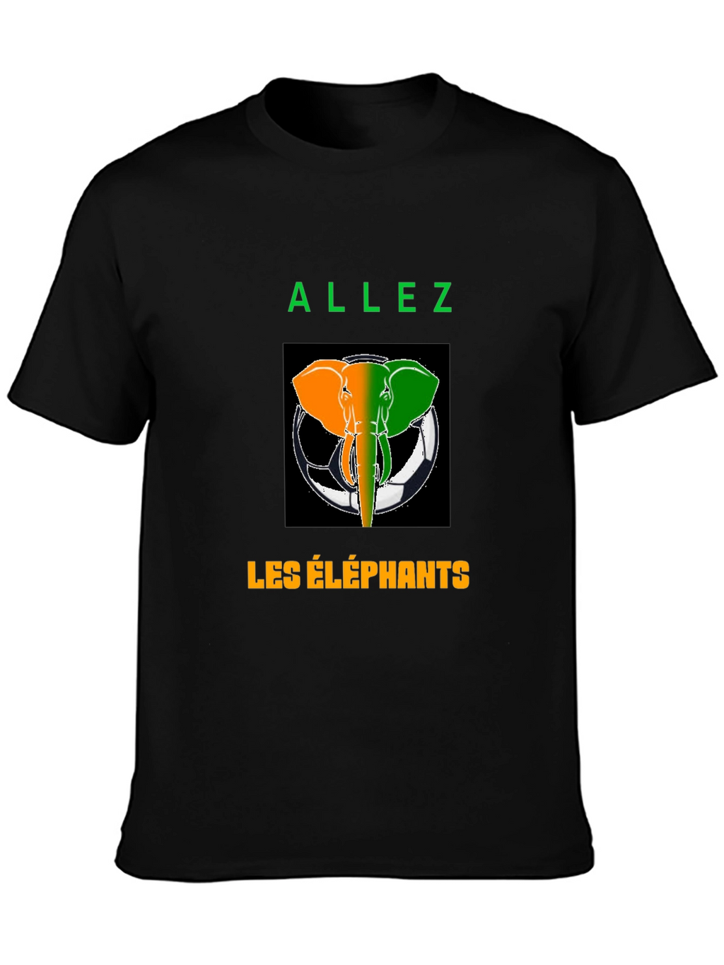 Allez Les Éléphants T-Shirt - Ivory Coast Soccer
