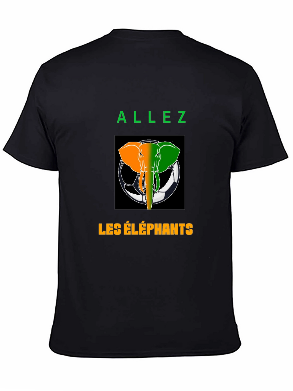Allez Les Éléphants T-Shirt - Ivory Coast Soccer