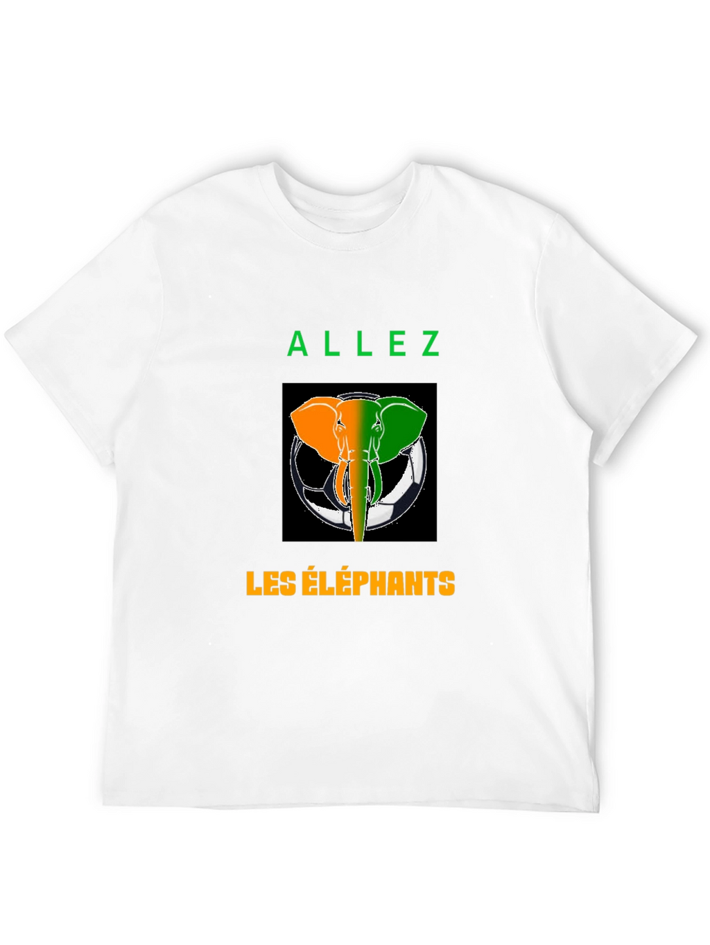 Allez Les Éléphants T-Shirt - Ivory Coast Soccer