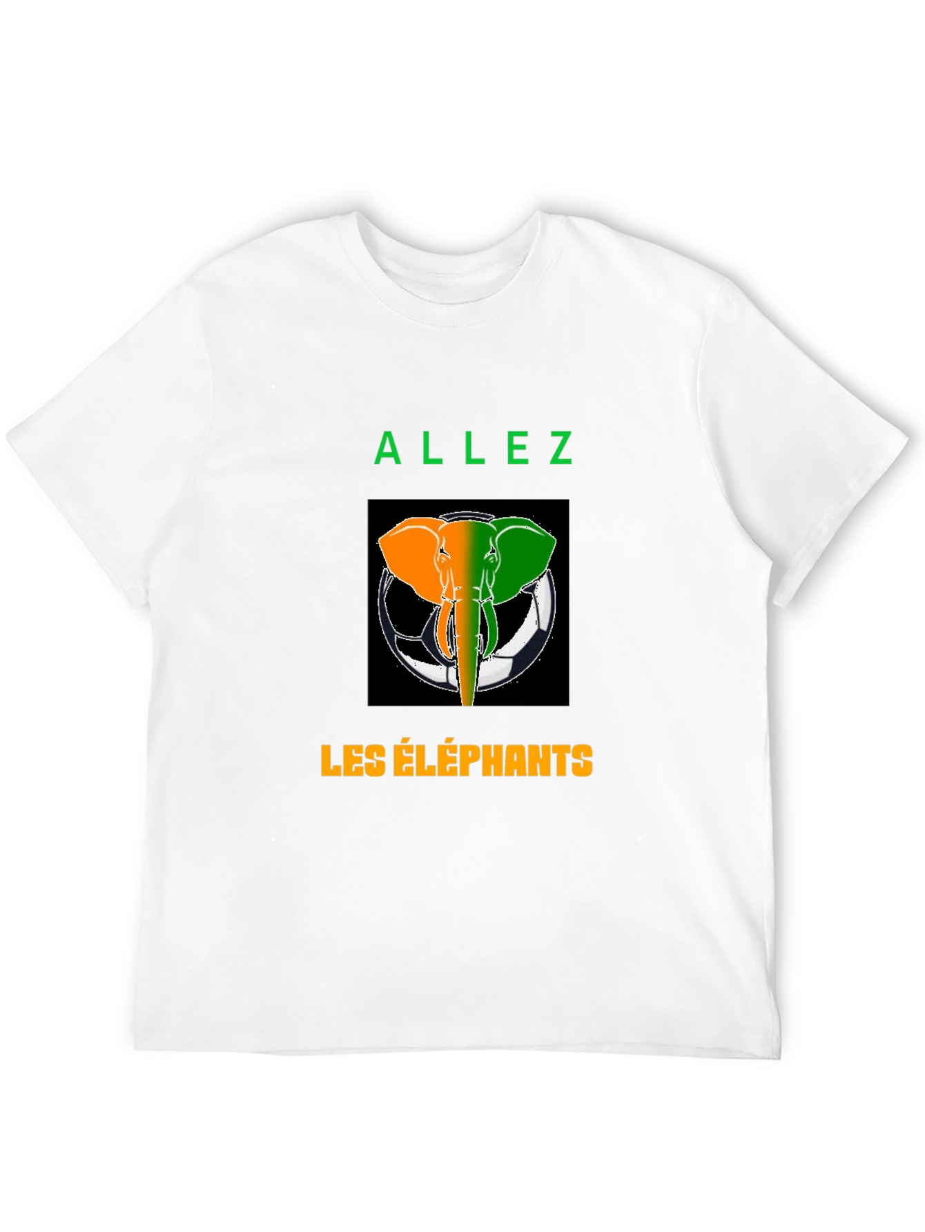 Allez Les Éléphants T-Shirt - Ivory Coast Soccer