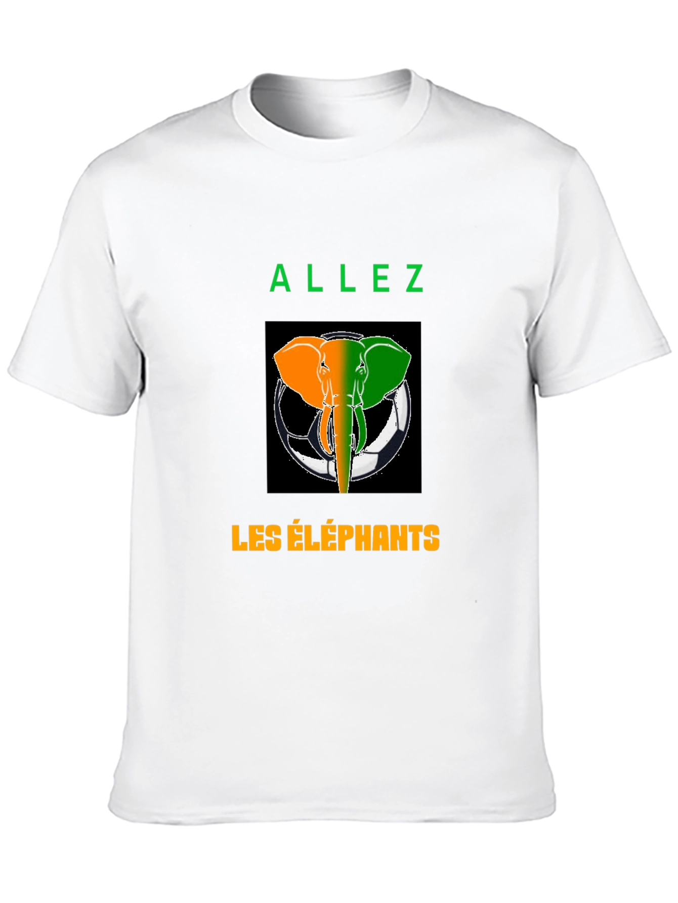 Allez Les Éléphants T-Shirt - Ivory Coast Soccer