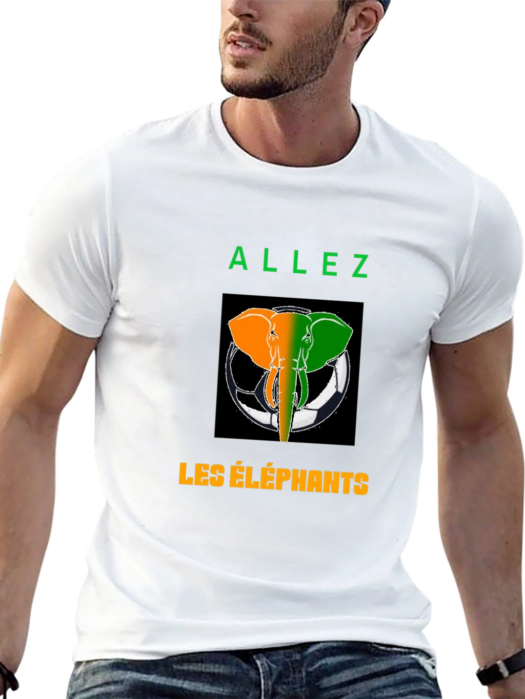 Allez Les Éléphants T-Shirt - Ivory Coast Soccer