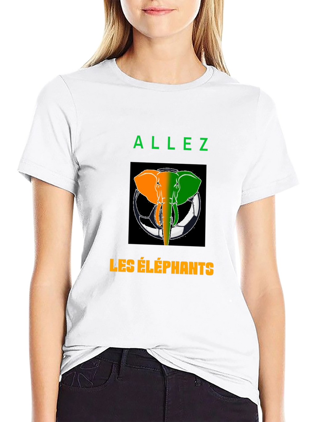 Allez Les Éléphants T-Shirt - Ivory Coast Soccer